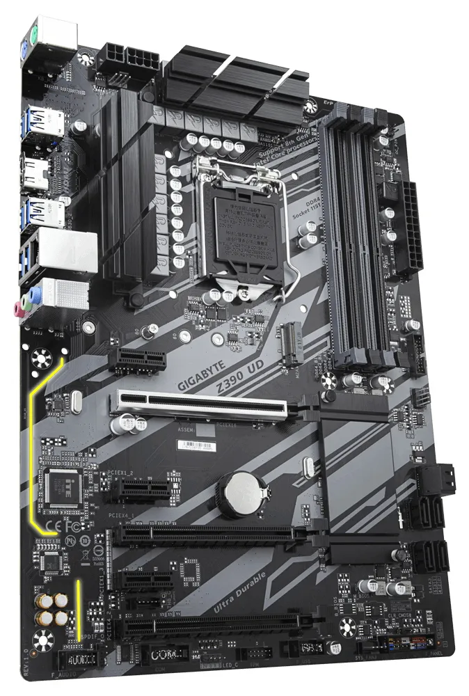 Материнская плата GIGABYTE GA-Z390 UD