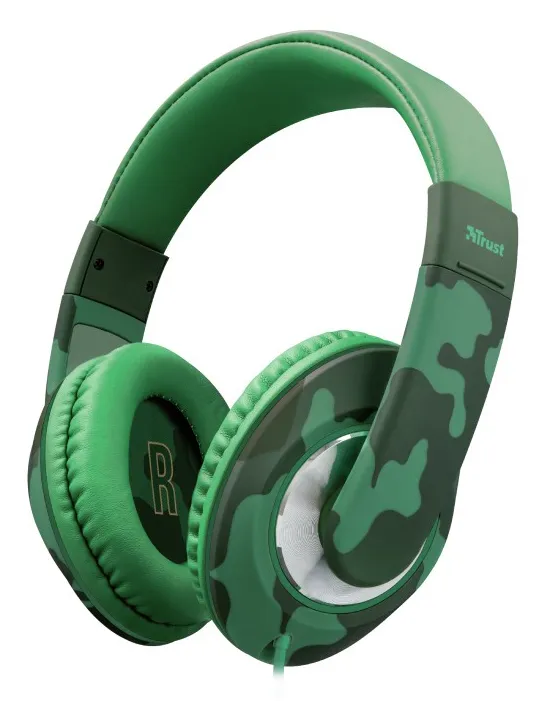 Наушники Trust Sonin Kids Jungle-Camo
