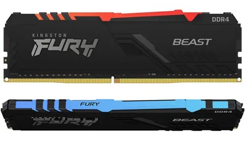 Оперативная память 16 GB Kingston Fury Beast RGB KF432C16BB1A/16