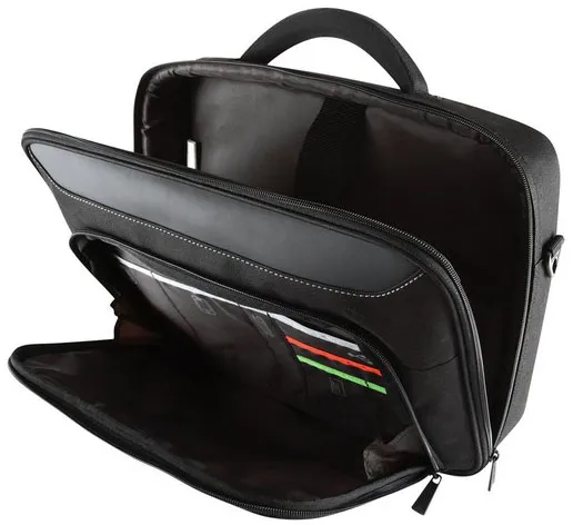 Сумка для ноутбука Targus CN414EU Classic+ Clamshell Case black/red