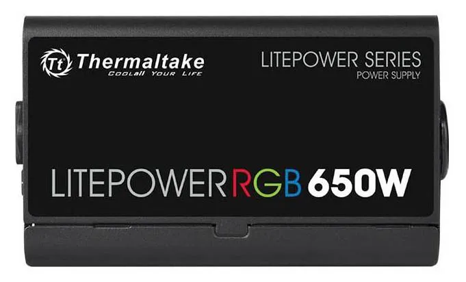 Блок питания 550W Thermaltake Litepower RGB PS-LTP-0650NHSANE-1