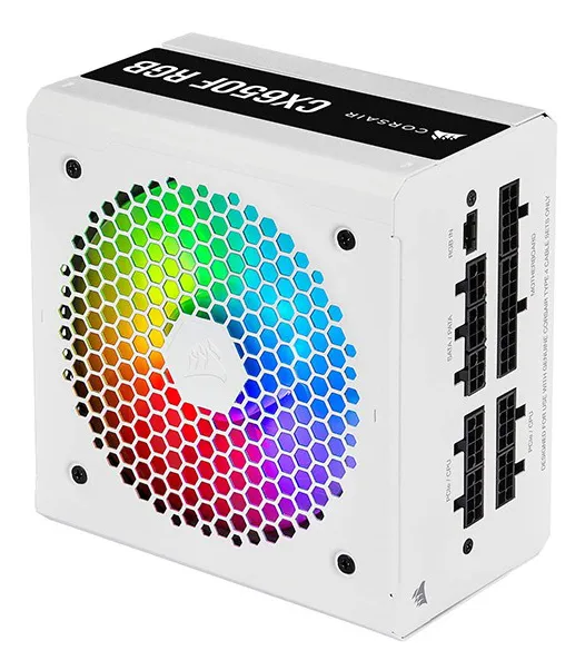 Блок питания 650W Corsair CX650F RGB White CP-9020226-EU