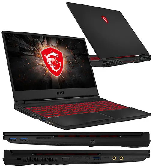 Ноутбук MSI GL65 9SE-202XKZ-BB5930H8GXXDXX