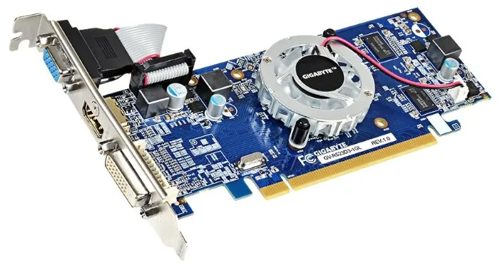 Видеокарта 1 GB GV-R523D3-1GL Gigabyte RADEON R5 230