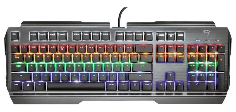 Клавиатура игровая Trust RU GXT 877 Scarr Mechanical черный