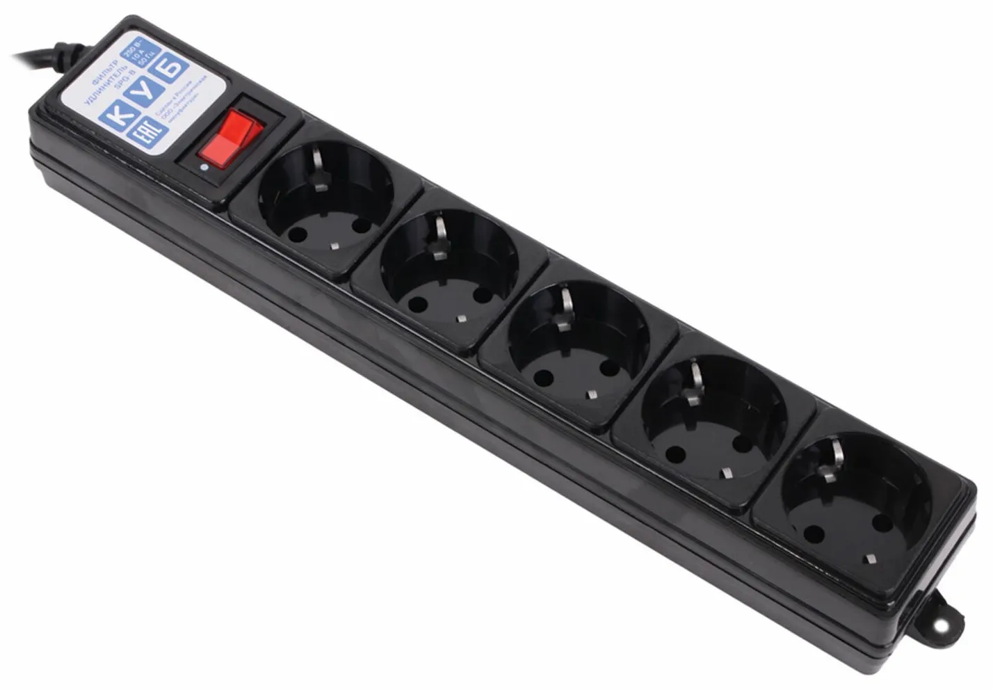 Сетевой фильтр Power Cube SPG-B-6-BLACK