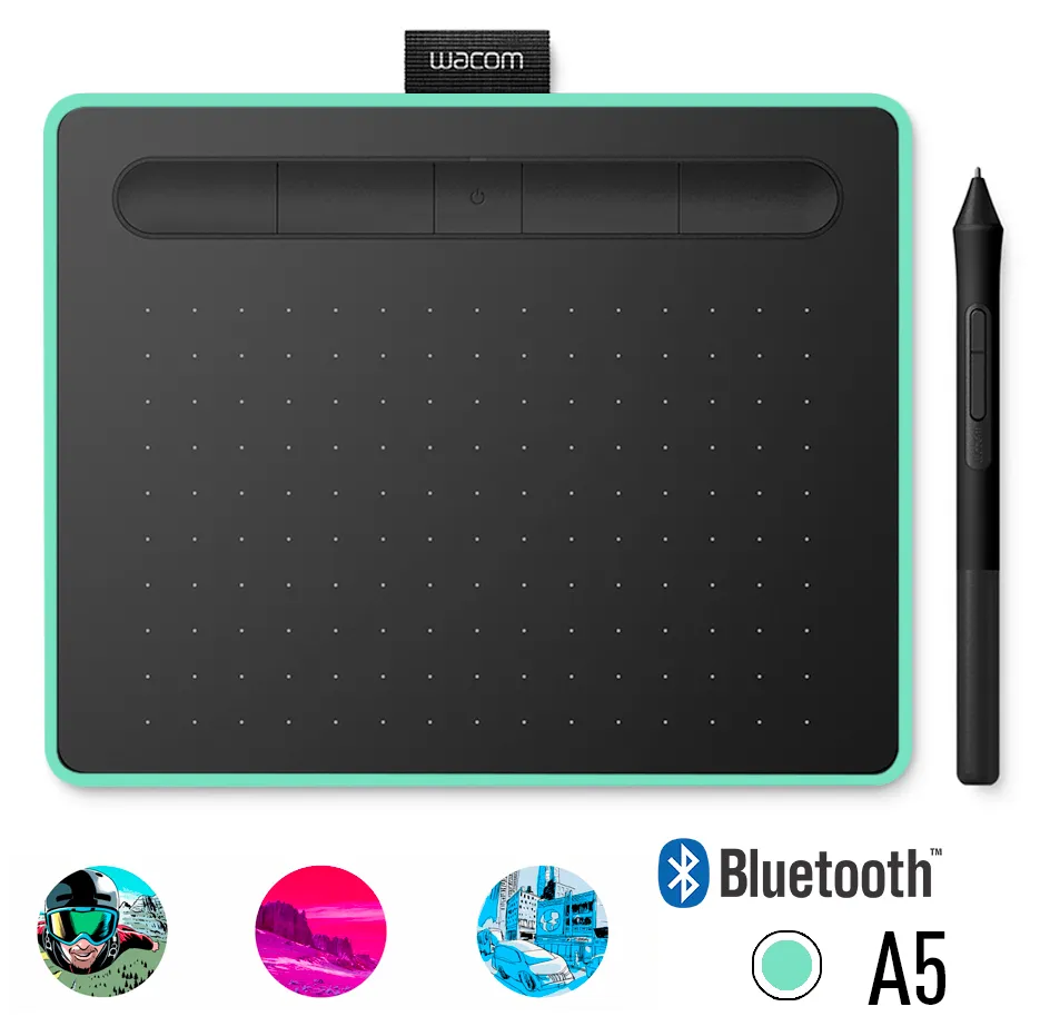 Графический планшет Wacom Intuos Medium CTL-6100WLE-N