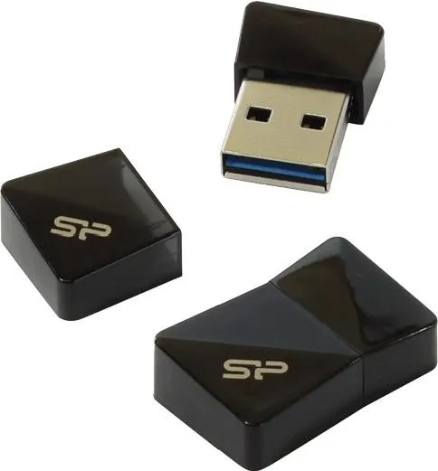 USB флешка 16GB Silicon Power Jewel J08 SP016GBUF3J08V1K USB 3.0 black