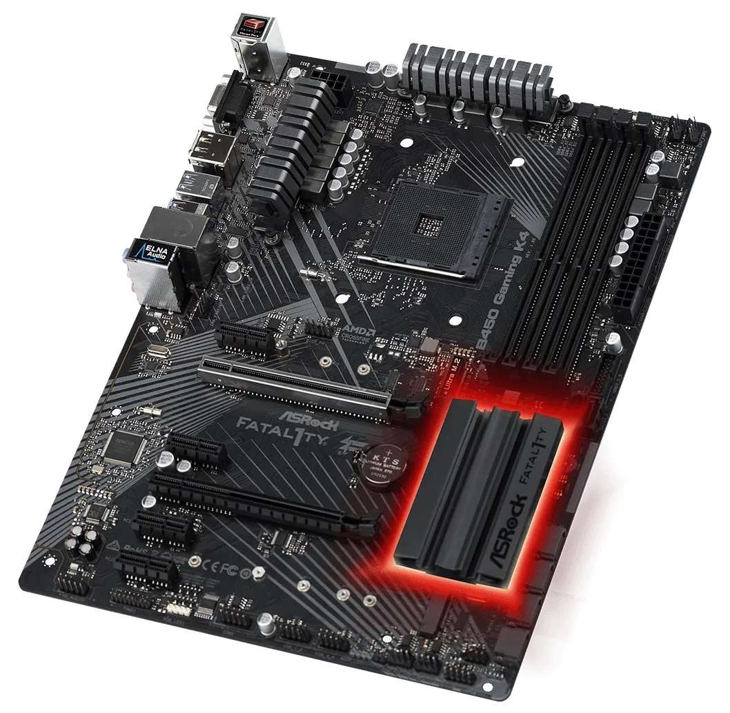 Материнская плата ASRock B450 GAMING K4