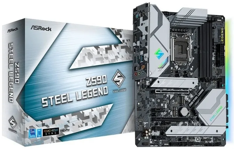 Материнская плата ASRock Z590 STEEL LEGEND