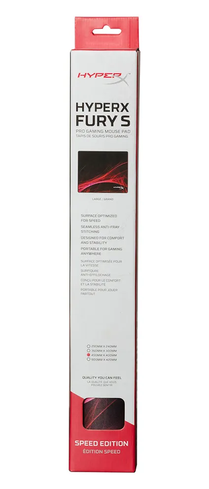 Коврик игровой HyperX HX-MPFS-S-L FURY S Pro Gaming Speed Edition (Large)