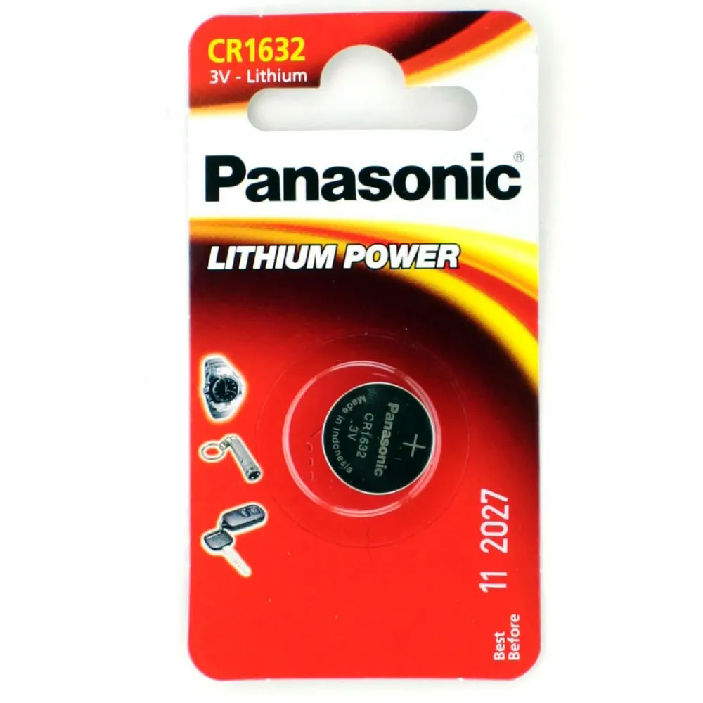Батарейка дисковая литиевая PANASONIC CR-1632/1B