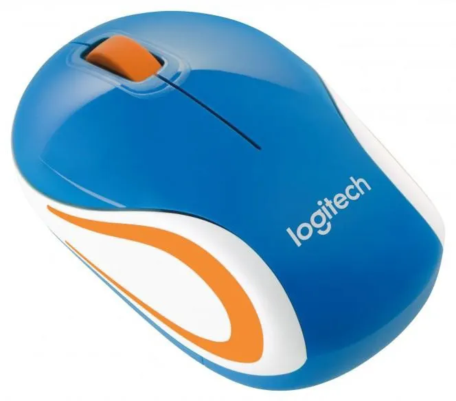 Мышь беспроводная Logitech M187 Mini Mouse Blue