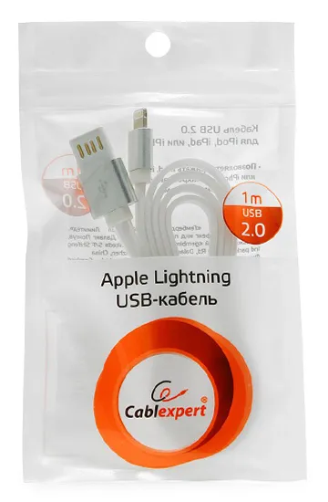 Кабель Apple Cablexpert CC-ApUSBs1M