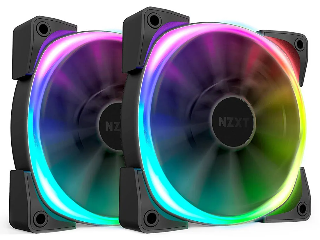 Кулер для корпуса комплект NZXT Twin Starter RGB HF-2812C-D1