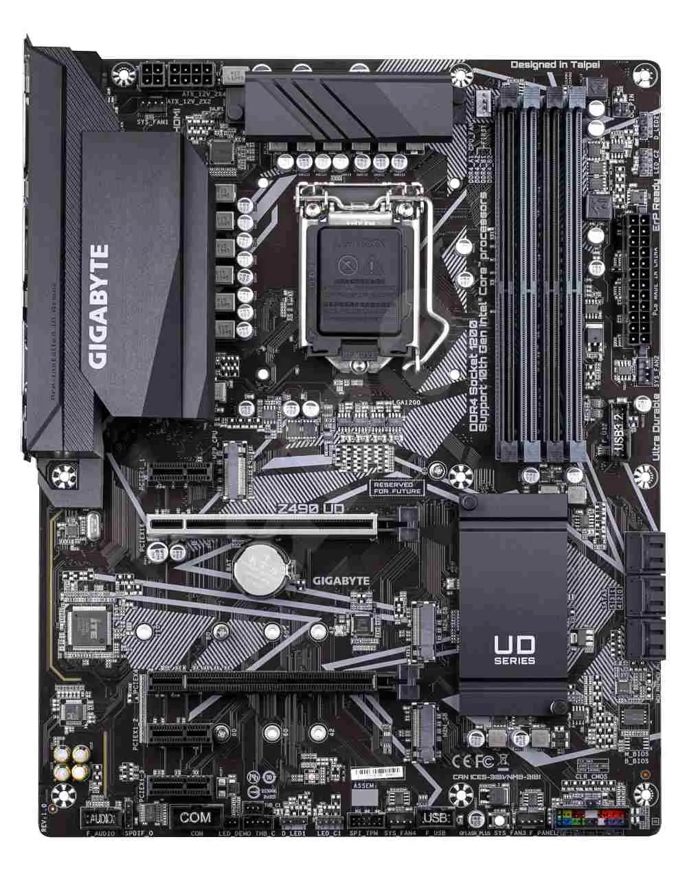 Материнская плата Gigabyte Z590 UD AC