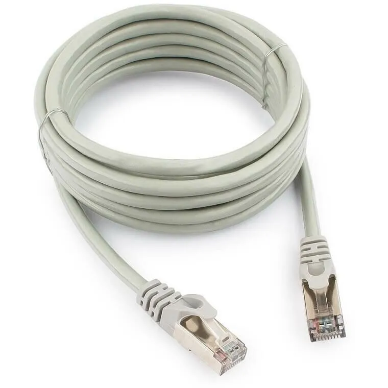 Патч-корд FTP Cablexpert PP6-3m кат.6 3м литой многожильный (серый)
