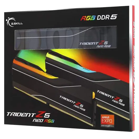 Комплект модулей памяти 64 GB kit G.Skill Trident Z5 Neo RGB F5-6000J3040G32GX2-TZ5NR