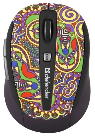 Компьютерная мышь беспроводная Defender To-GO MS-585 Nano Fiesta