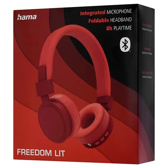Гарнитура Hama Freedom Lit 00184087 red