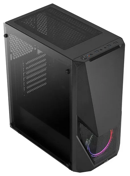 Корпус для ПК ATX midi tower Aerocool Zauron Saturn V1 black