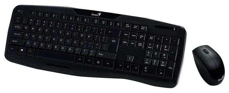Комплект клавиатура+ мышь Genius KB-8000X Black