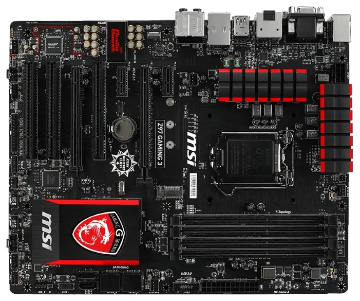 Материнская плата MSI Z97 Gaming 3