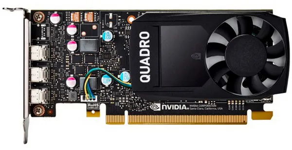 Видеокарта 2GB HP NVIDIA Quadro P400 Kit 1ME43AA