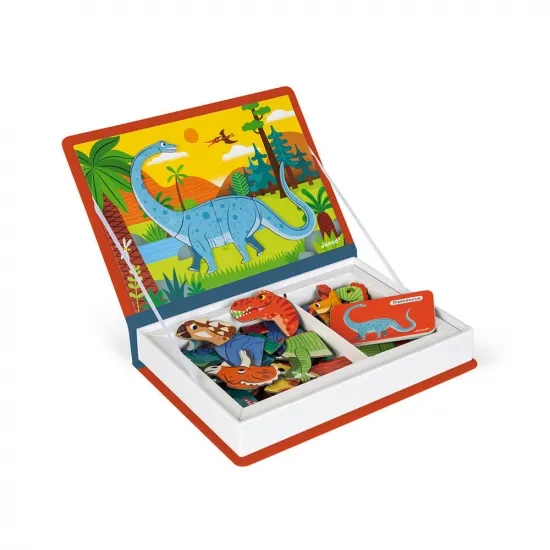 Магнитная книга Janod (Динозавры) J02590