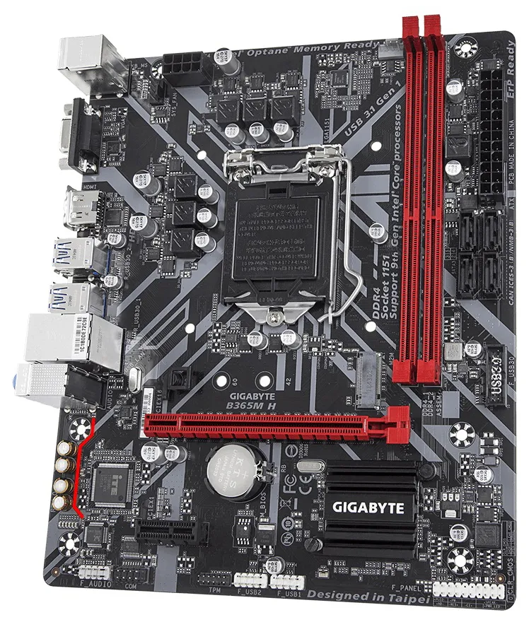 Материнская плата Gigabyte B365M H