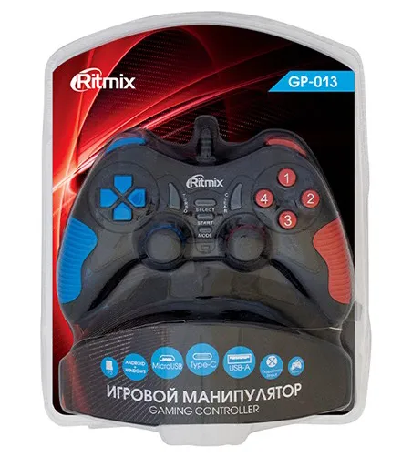 Джойстик Ritmix GP-013 black