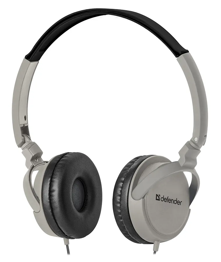 Наушники Defender Accord 160 Черный-серый