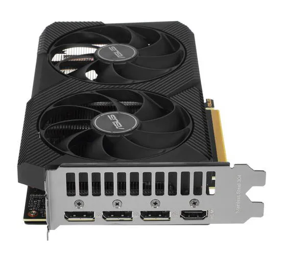 Видеокарта 8Gb ASUS DUAL-RTX3060TI-O8G-MINI-V2