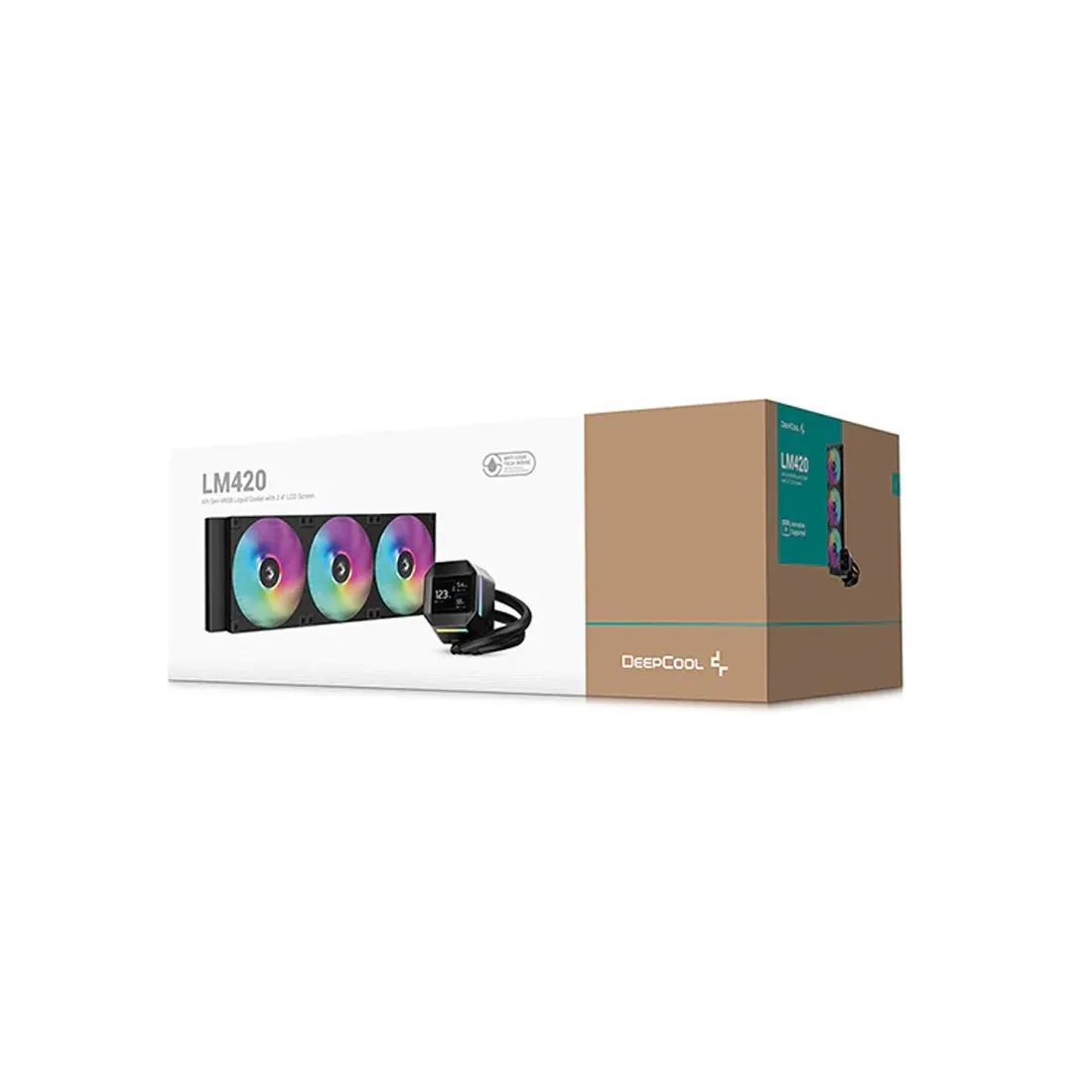 Водяное охлаждение Deepcool LM420