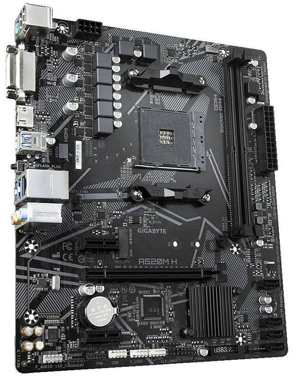 Материнская плата Gigabyte A520M H
