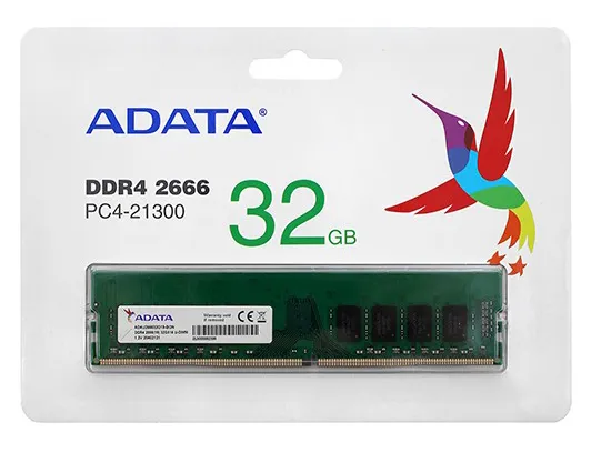 Оперативная память 32 GB ADATA AD4U266632G19-RGN