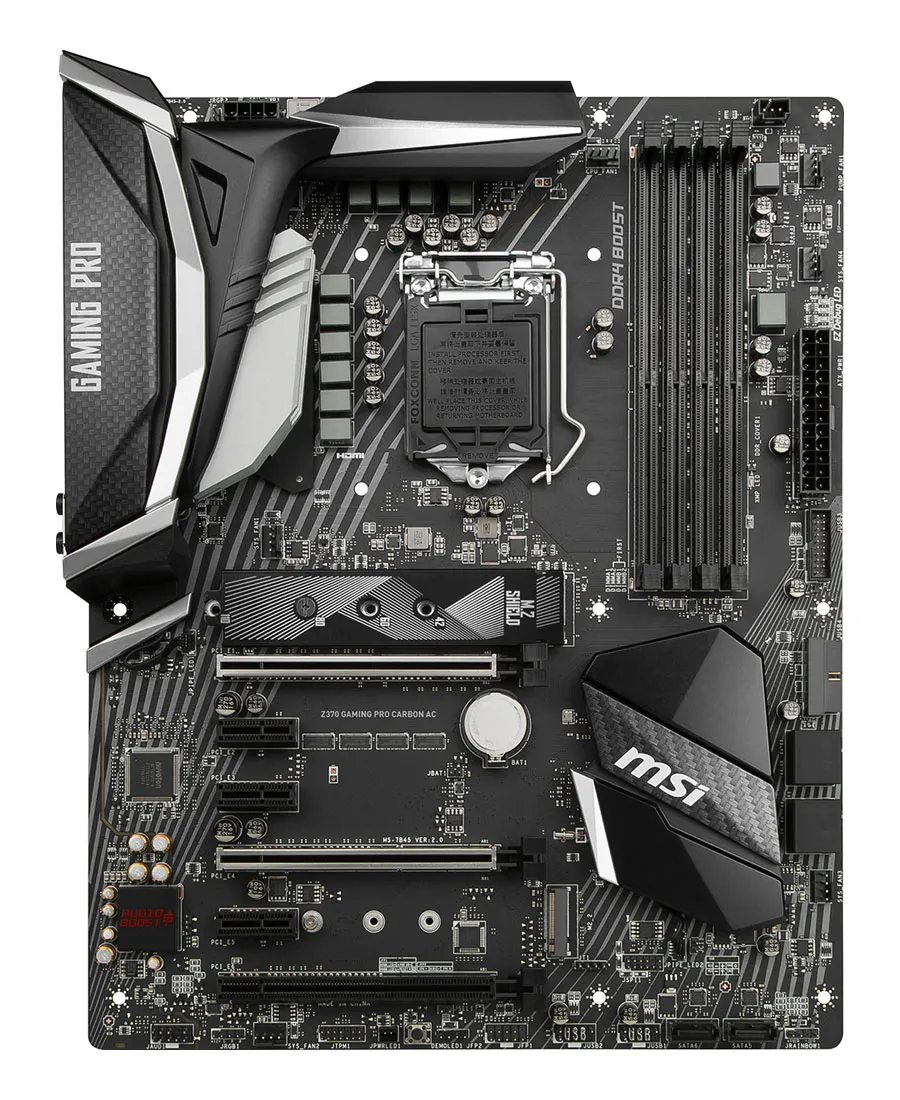 Геймерская Материнская плата с WiFi MSI Z370 GAMING PRO CARBON
