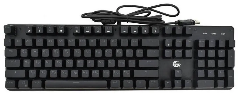 Клавиатура Gembird KB-G530L black
