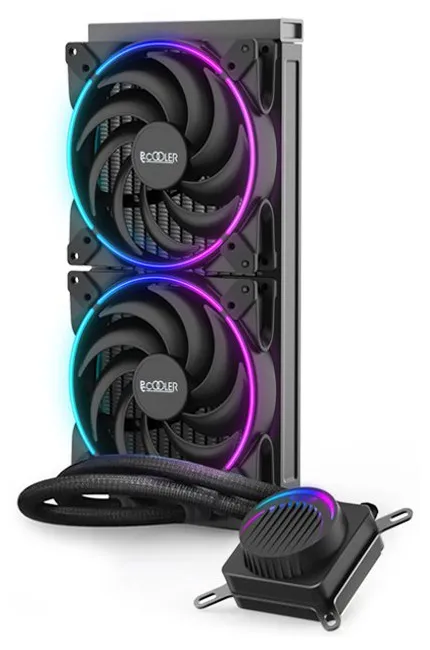 Водяное охлаждение PCCooler AH280C CORONA FRGB