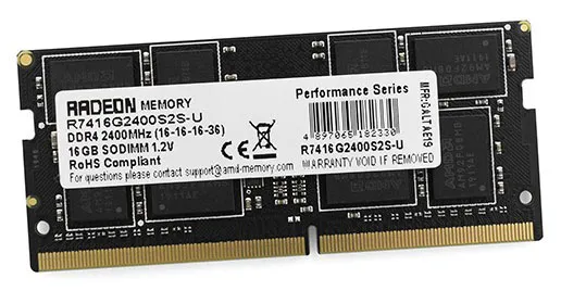 Оперативная память 16 GB AMD R7 Performance R7416G2400S2S-U