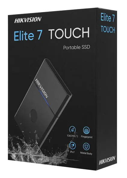 Внешний SSD диск 1000 GB Hikvision HS-ESSD-Elite7 Touch grey