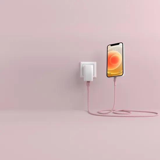 Кабель Belkin USB-A - Lightning BRAIDED SILICONE 1m Pink