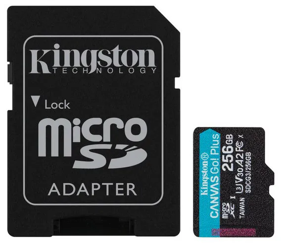 Карта памяти microSD 256GB Kingston SDCG3/256GB