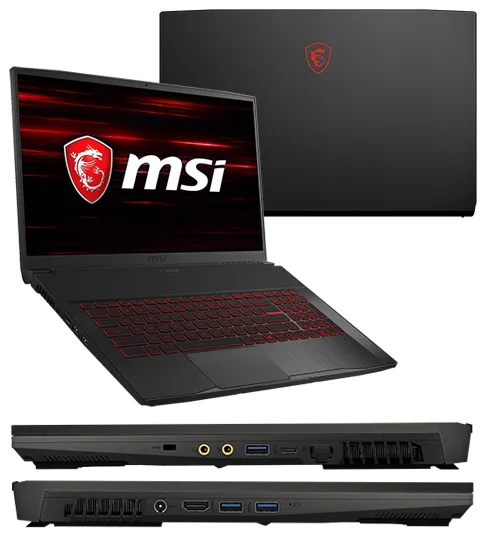 Ноутбук MSI GF75 Thin 9SC-298XKZ-BB5930H8G1T0DXX