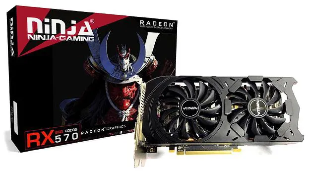 Видеокарта 4GB Sinotex Ninja RX 570 AHRX57045F