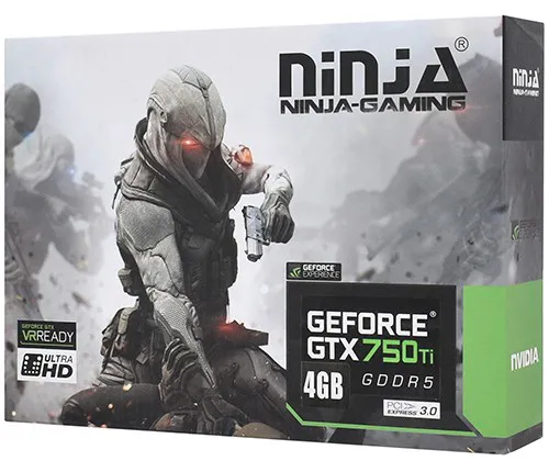 Видеокарта 4 GB Sinotex Ninja GTX 750Ti NH75TI045F
