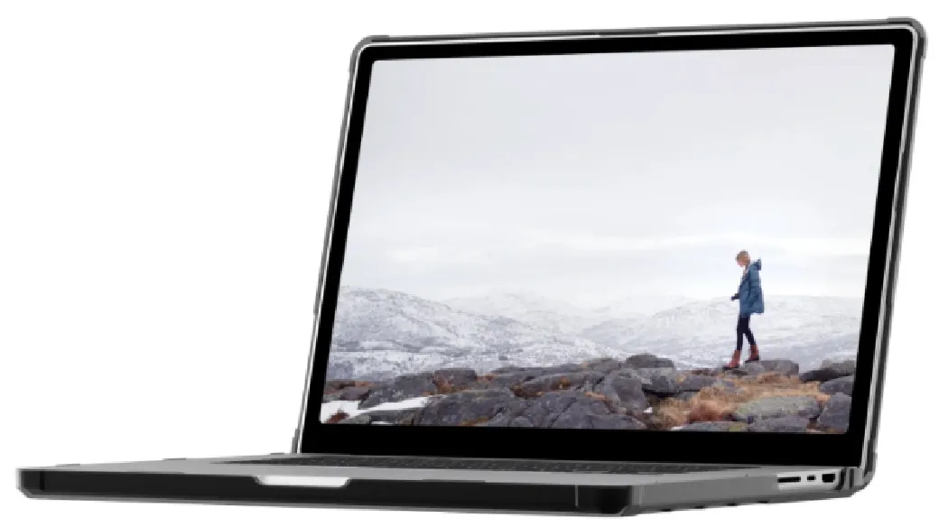Чехол UAG [U] для MacBook 16" 2021 Lucent, Black/Black