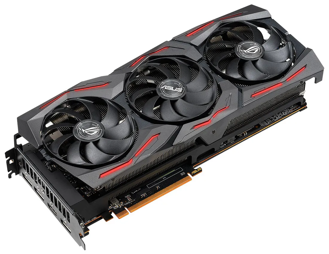 Видеокарта 8Gb ASUS RX 5700 OC GAMING ROG-STRIX-RX5700-O8G-GAMING