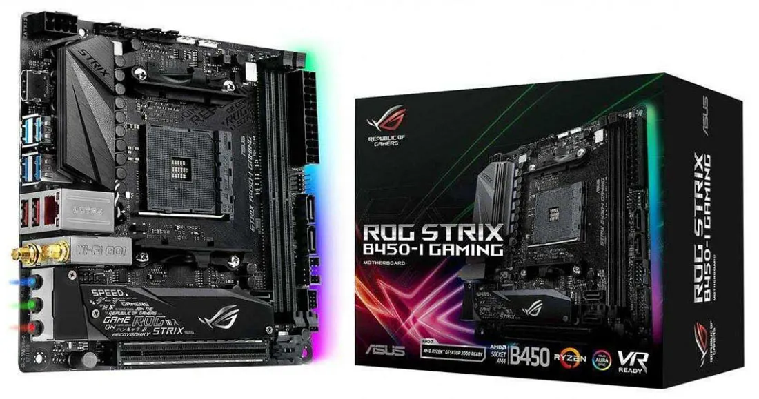 Материнская плата Asus ROG STRIX B450-I GAMING