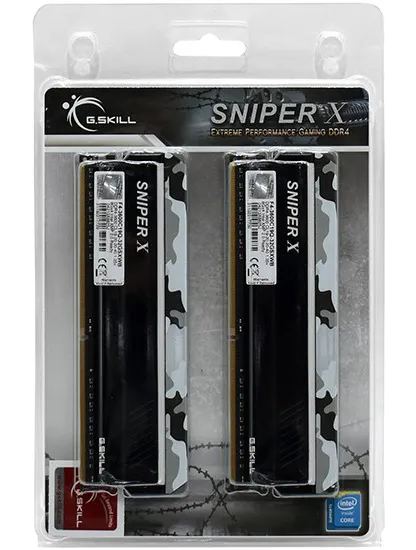 Оперативная память 32 GB kit G.Skill Sniper X F4-3600C19Q-32GSXWB
